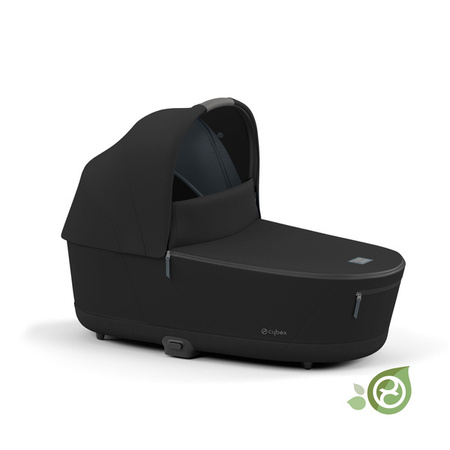 Cybex Conscious Green Leaf Priam 4.0 Gondola Do Wózka Eco Onyx Black