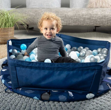 Smart Trike Trampolina Składana/Suchy Basen z Piłeczkami 3w1 90cm