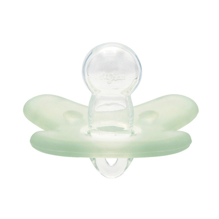 Canpol Babies Smoczek 100% Silikonowy 6-12 msc 24/002_gre