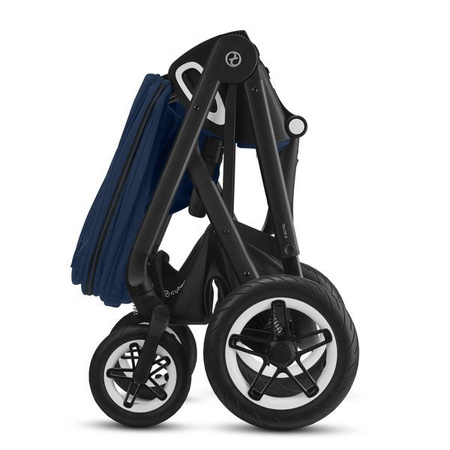 Cybex Talos S Lux Wózek Spacerowy Czarna Rama Deep Black