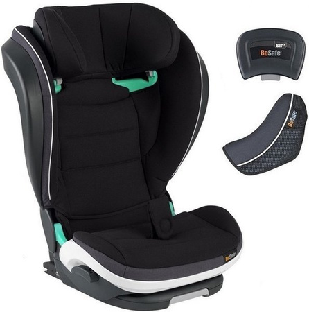 BeSafe Izi Flex Fix I-size Fotelik Samochodowy 15-36kg Czarny Melange