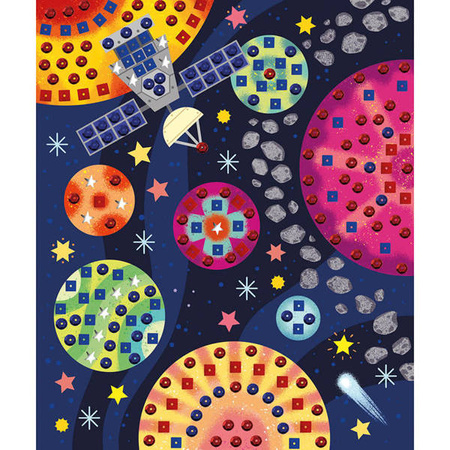 Janod Multizestaw Kreatywny Kosmiczne Przygody 7+