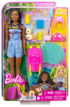 Barbie Kemping Brooklyn Lalka z Akcesoriami HDF74 Brooklyn HDF74