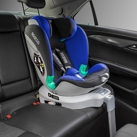 Sparco SK6000i Isofix Fotelik Samochodowy 9-25kg Czarno-Czerwony