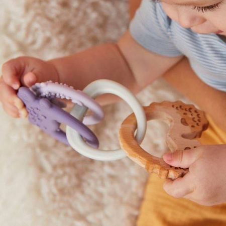 B.Box Trio Gryzaki Sensoryczne Piwonia