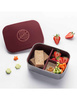 Ecorascals BENTO Lunch Box Bordowy