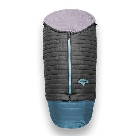 X-Lander X-Warm Lekki Wiosenny Śpiworek Do Wózka 110 G/M Black Lagoon