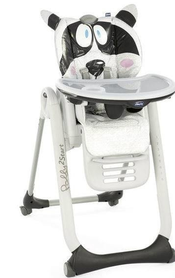 Chicco Polly 2 Start 4 Koła Krzesełko Do Karmienia Honey