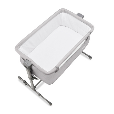 Kinderkraft Neste Up Łóżeczko Dostawne Grey Light Melange