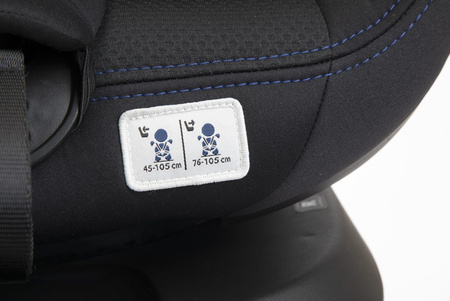 Chicco Seat2fit I-size Air Fotelik Samochodowy 45-105 cm Black Air