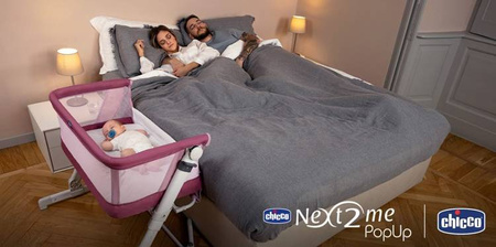 Chicco Next2me Pop-Up Łóżeczko Dostawne Orchid