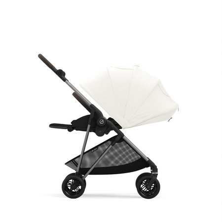 Cybex Melio Wózek Głęboko-Spacerowy Canvas White