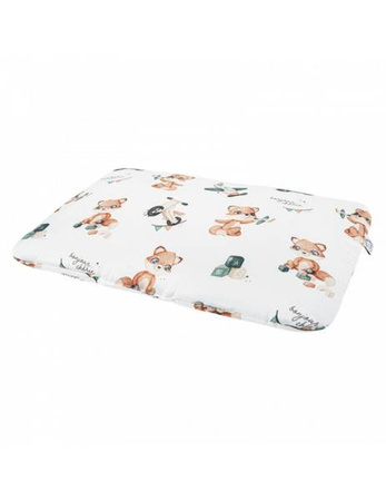 Bambusowa Poduszka Średniaka Retro Fox rozmiar 30x40 cm