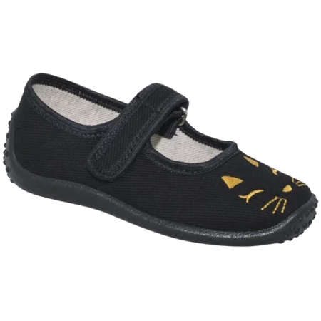 Zetpol Marysia Kapcie Kotki Czarne