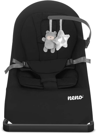 Neno CHIARO Elektroniczny Leżaczek dla dzieci Black