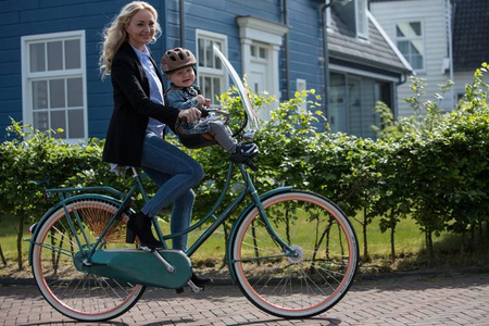 Bobike ONE Mini - Fotelik rowerowy Na Ramę Chocolate Brown