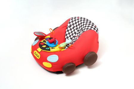 Training2s Zabawka Edukacyjna - Samochodzik Jumbo Go Go Go - Czerwony