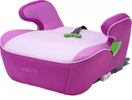 Osann Junior Isofix I-Size z Pasem Gurtfix Fotelik Samochodowy Podstawka 15-36 kg Pixel Berry
