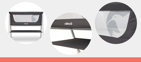 Colibro Lindo Łóżeczko Dziecięce Onyx