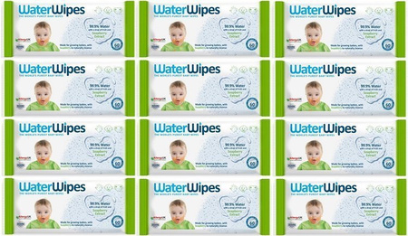 Water Wipes SoapBerry - Chusteczki Z Wyciągiem z Orzechów Mydlanych 12x60 szt