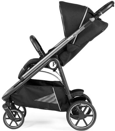 PegPerego Veloce Wózek Głęboko-Spacerowy Black Shine