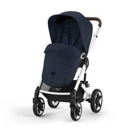 Cybex Talos S Lux Wózek Spacerowy Rama Srebrna Ocean Blue