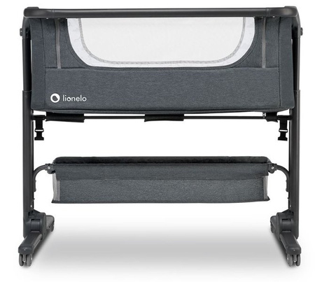 Lionelo Łóżeczko 3 w 1 Timon + Materac Graphite