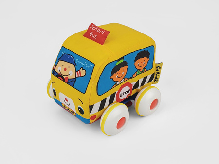 Training2s Zabawka Edukacyjna - Samochodzik Z Napędem Autobus Szkolny i Wóz Strażacki