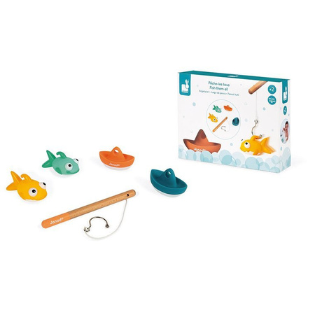 USZKODZONE OPAKOWANIE Zestaw do wędkowania w kąpieli 2+, Janod