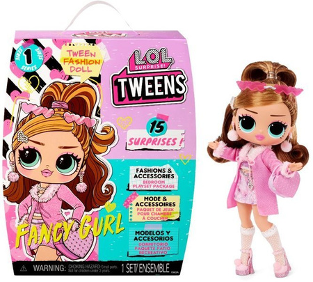L.O.L. Surprise Tweens Doll- Fancy Gurl Lalka + Akcesoria 576679