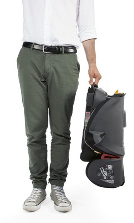 Chicco Fold&Go I-Size Fotelik Samochodowy 15-36 kg Jet Black