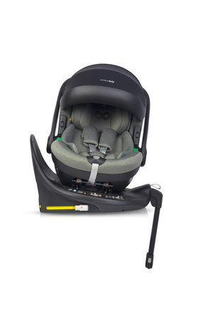 Easy Go Buz Pro Fotelik Samochodowy z Obrotową Bazą ISOFIX 0-13 kg Greener