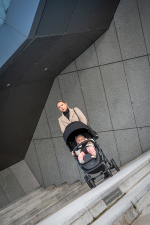 Espiro Wave 2024 Wózek Spacerowy 307 Gray Shadows