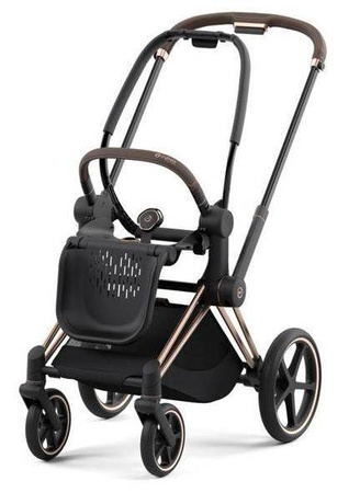 Cybex Conscious Green Leaf Priam 4.0 Wózek Spacerowy Eco Pearl Grey