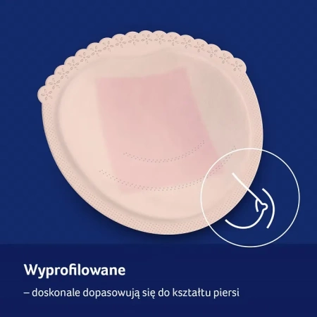 LOVI Discreet Elegance Antybakteryjne Wkładki Laktacyjne 20 szt Beżowe