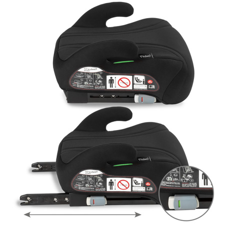 Kidwell Bono Fotelik Samochodowy 125–150 cm Black