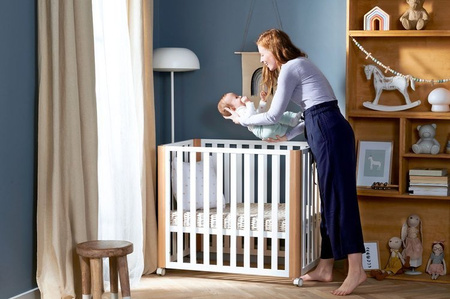 Kinderkraft Koya Łóżeczko Dostawne Kojec 4w1