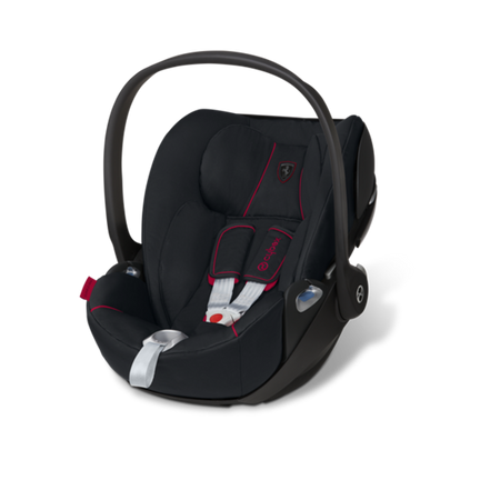 Cybex Cloud Z I-Size Fotelik Samochodowy 0-13 kg + Baza Z-fix Victory Black - Ferrari
