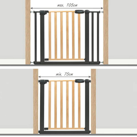 Kidwell Trasti Bramka Zabezpieczajaca 74-105 cm