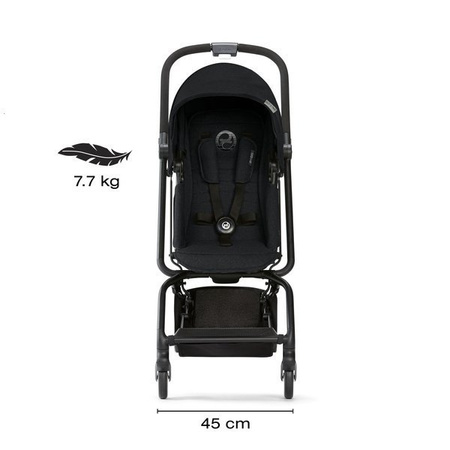 Cybex Eezy S Twist Wózek Spacerowy Lavastone Black