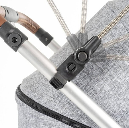 Reer Parasolka Przeciwsłoneczna do Wózka UV50+ Szara