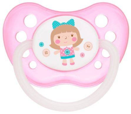 Canpol Babies Smoczek Uspokajający Kauczukowy Anatomiczny 6-18 m Toys 23/260