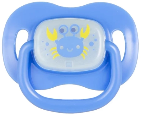 Canpol babies smoczek uspokajający silikon 18m+ okrągły Love&sea