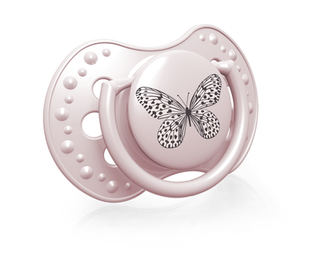 Lovi Dynamiczny Smoczek Uspokajający Silikonowy 6-18m 2szt. 22/871 Botanic Girl