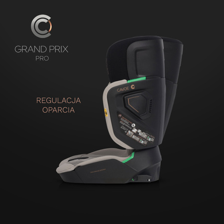 Cavoe Grand Prix Pro Fotelik Samochodowy 15-36kg Meteorite