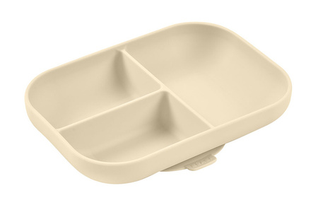 Beaba Silikonowy trójdzielny talerz z przyssawką Clay