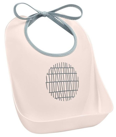 Beaba Śliniak Treningowy z Kieszonką Pink