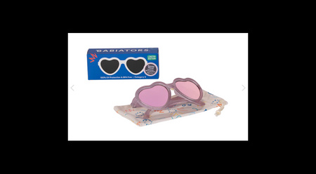 Babiators Heart Sparkle Squad Polaryzacja O-HRT005-S Rozmiar 0-2+