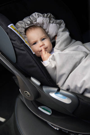 Piapimo Otulacz Do Fotelika Samochodowego i Gondoli Szary