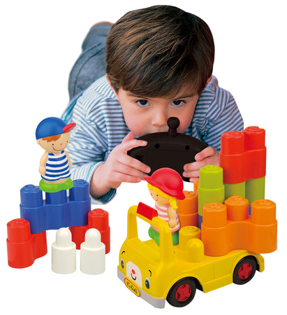 Training2s Zdalnie Sterowany Autobus Szkolny - Zestaw Klocków